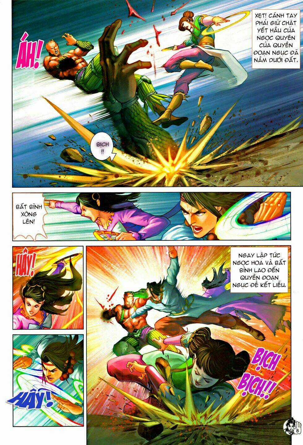 Thần Chưởng Long Kiếm Phi - Chapter 62 - Trang 6