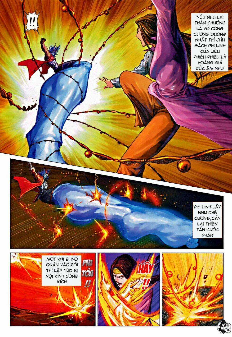 Thần Chưởng Long Kiếm Phi - Chapter 68 - Trang 11