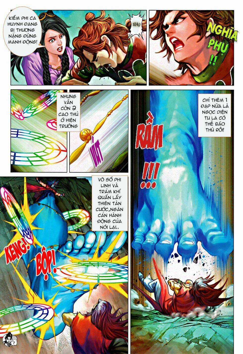 Thần Chưởng Long Kiếm Phi - Chapter 68 - Trang 8