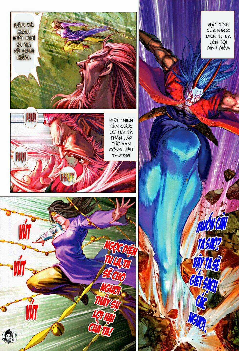 Thần Chưởng Long Kiếm Phi - Chapter 68 - Trang 10