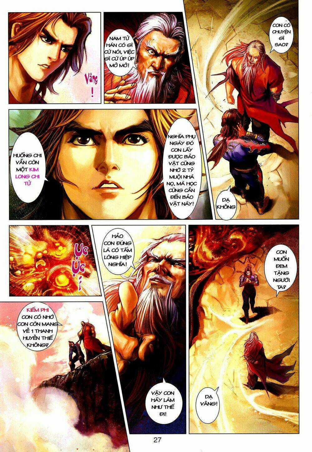 Thần Chưởng Long Kiếm Phi - Chapter 7 - Trang 27