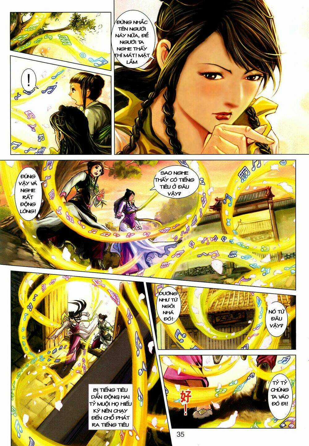 Thần Chưởng Long Kiếm Phi - Chapter 7 - Trang 35