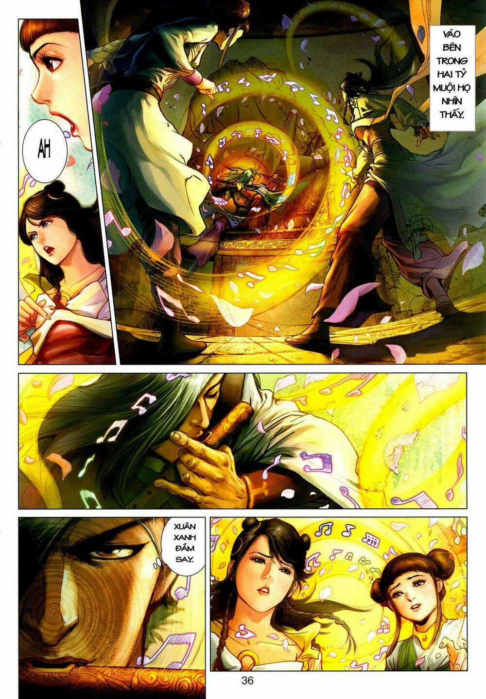 Thần Chưởng Long Kiếm Phi - Chapter 7 - Trang 36