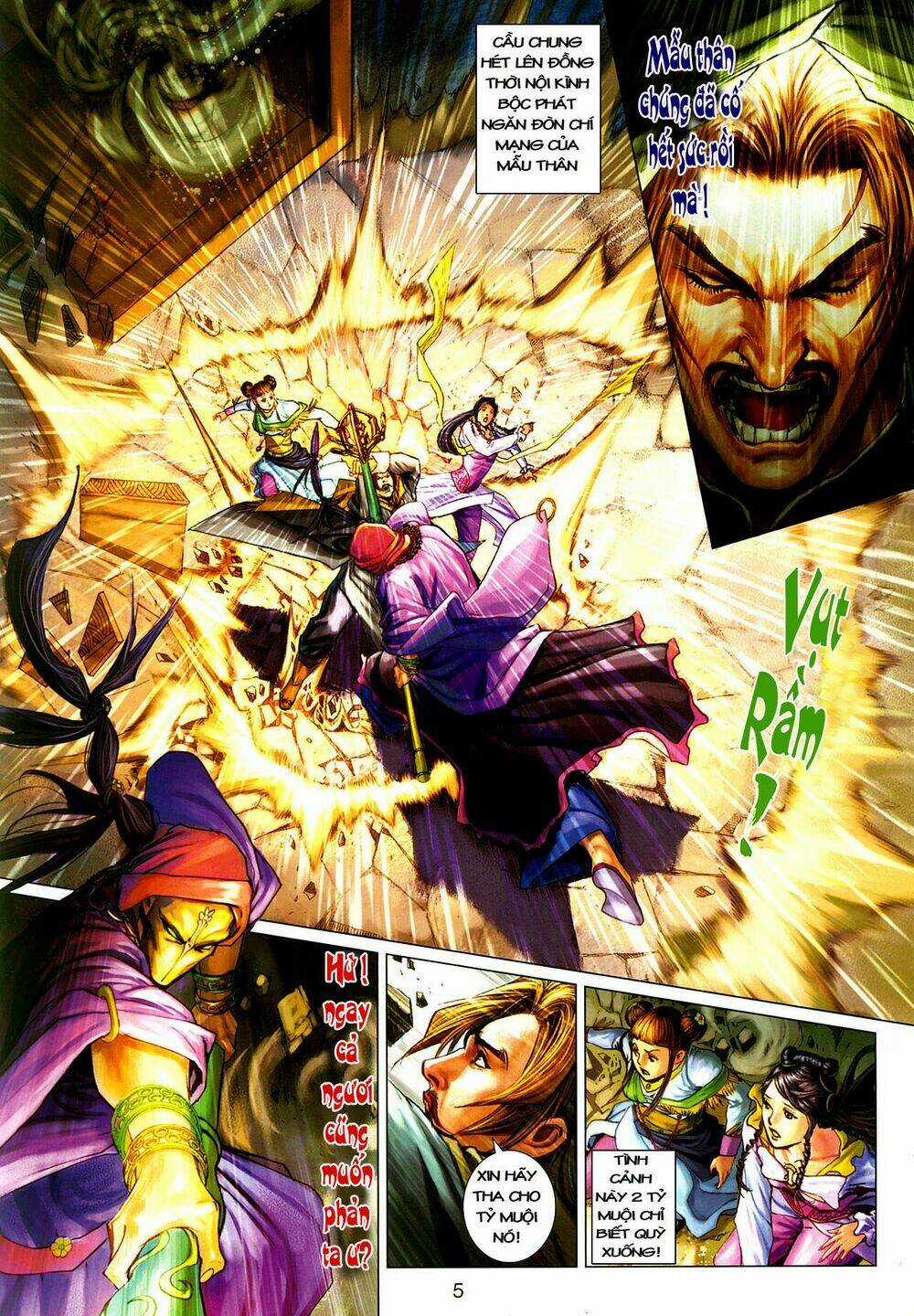 Thần Chưởng Long Kiếm Phi - Chapter 7 - Trang 5