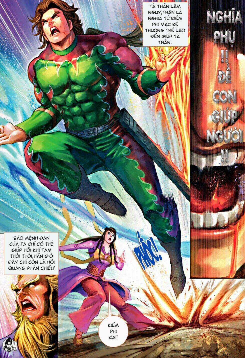 Thần Chưởng Long Kiếm Phi - Chapter 70 - Trang 22