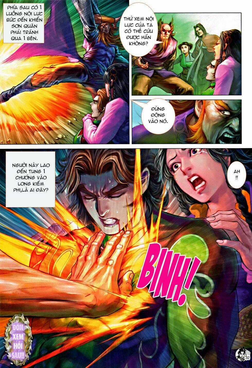 Thần Chưởng Long Kiếm Phi - Chapter 70 - Trang 33