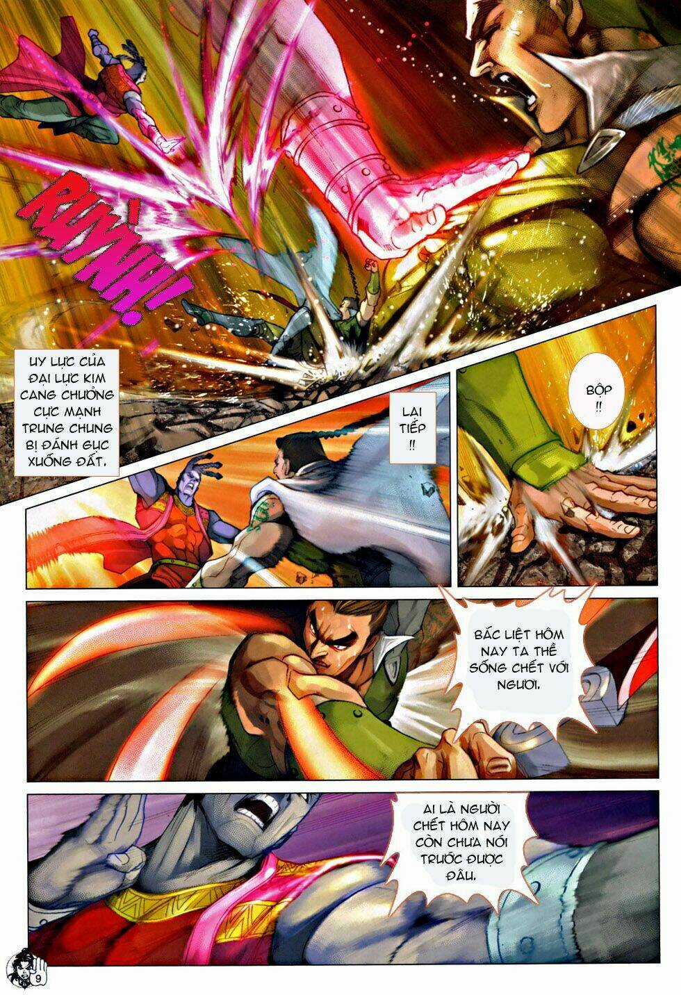 Thần Chưởng Long Kiếm Phi - Chapter 70 - Trang 10