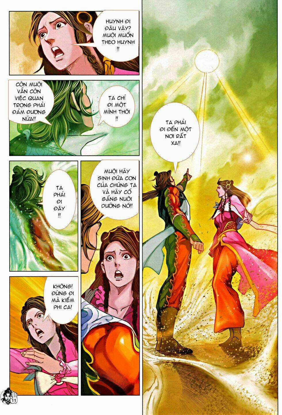 Thần Chưởng Long Kiếm Phi - Chapter 72 - Trang 11