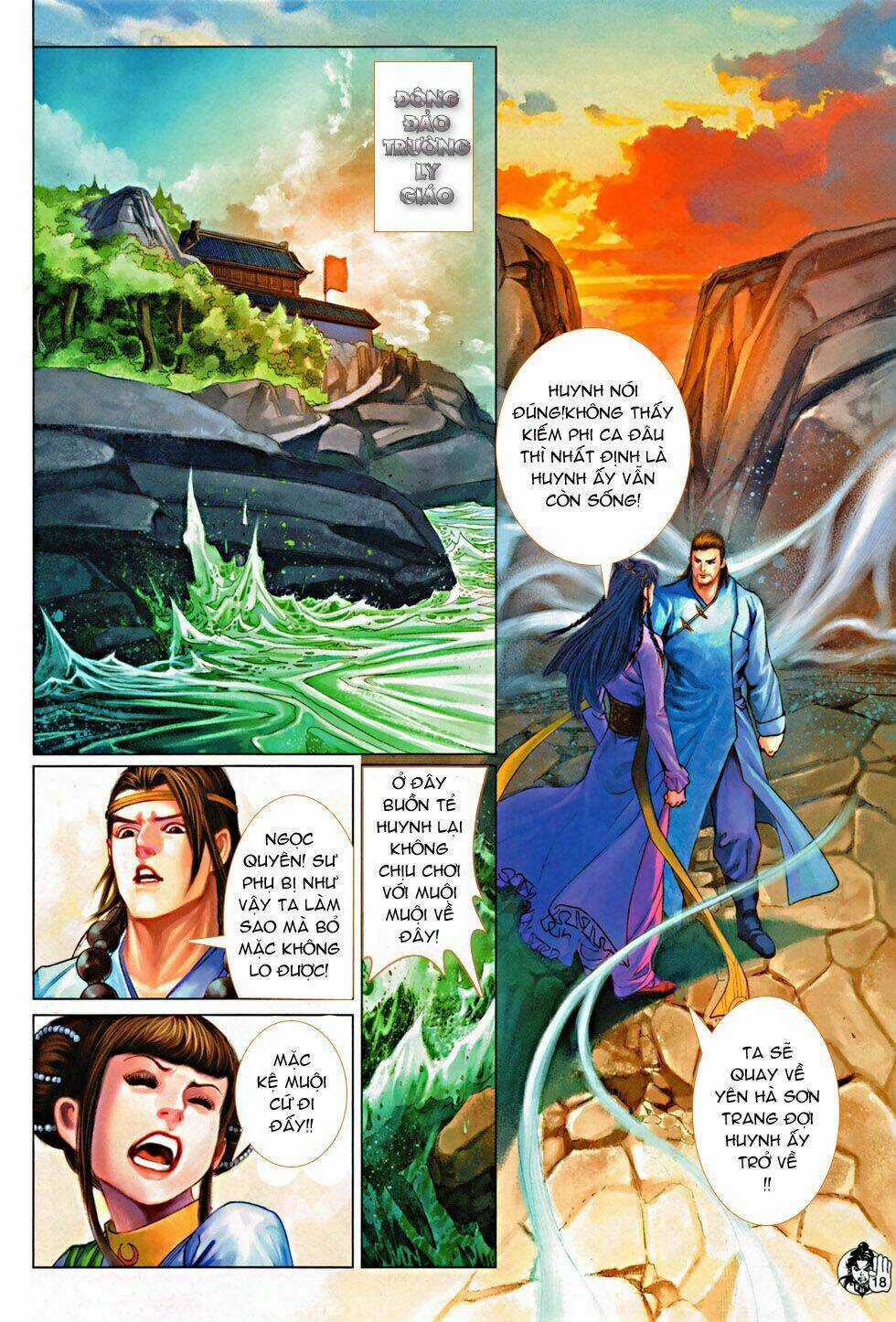 Thần Chưởng Long Kiếm Phi - Chapter 72 - Trang 18