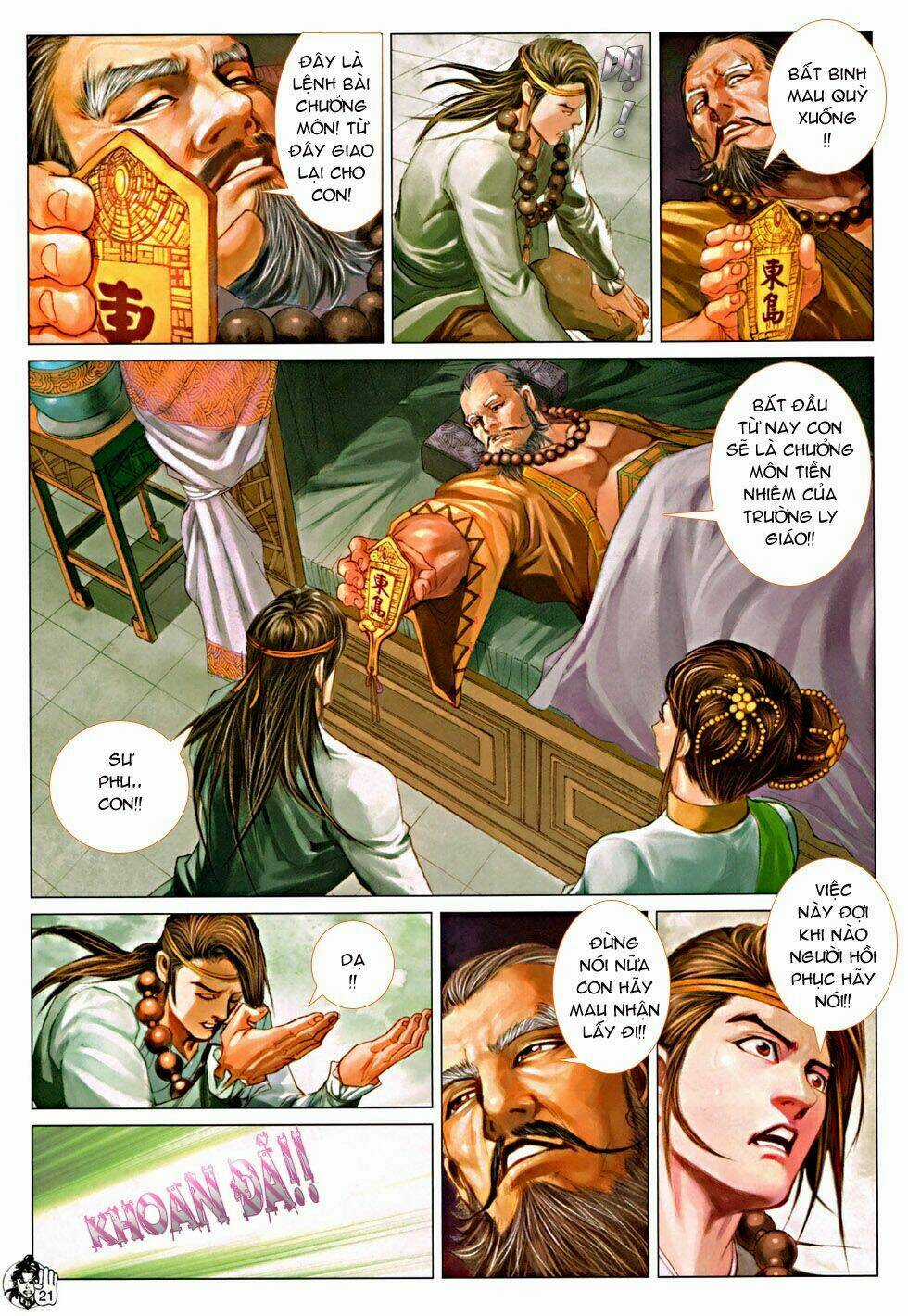 Thần Chưởng Long Kiếm Phi - Chapter 72 - Trang 21