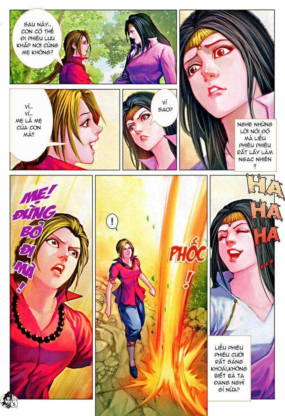 Thần Chưởng Long Kiếm Phi - Chapter 72 - Trang 5