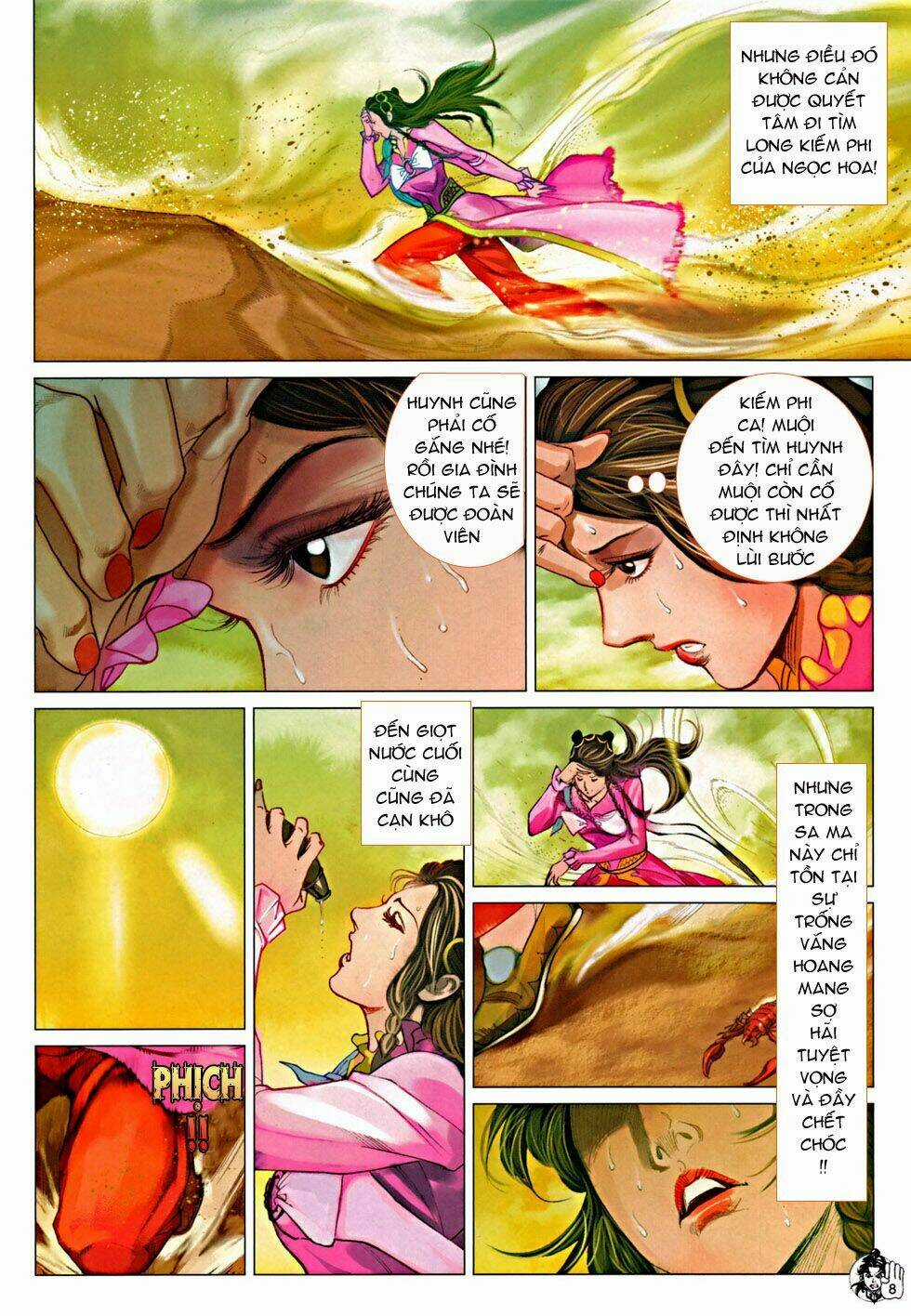 Thần Chưởng Long Kiếm Phi - Chapter 72 - Trang 8
