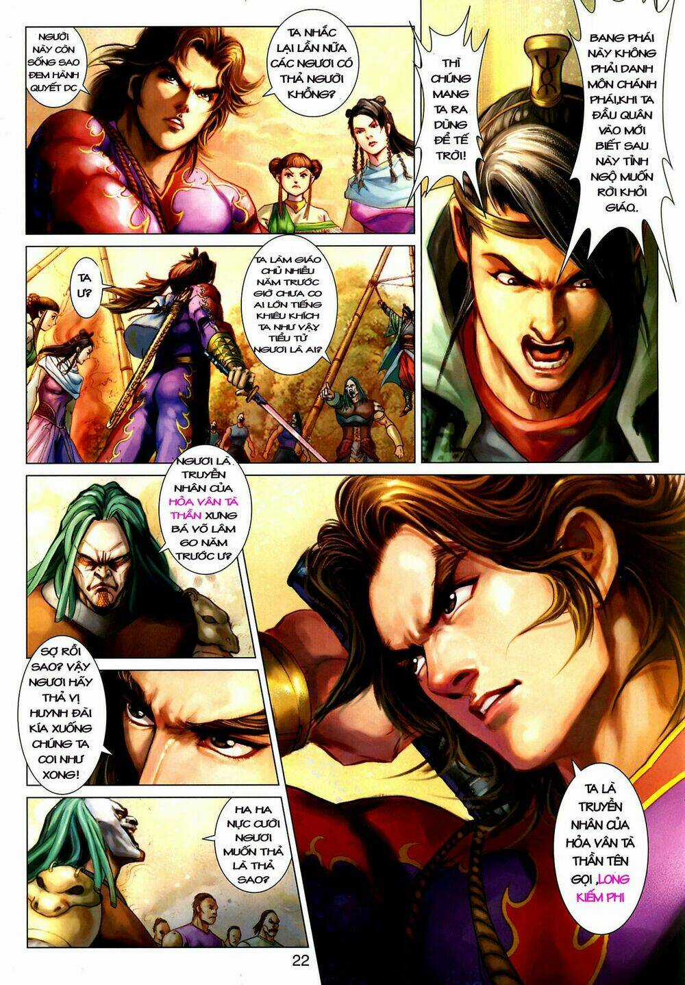 Thần Chưởng Long Kiếm Phi - Chapter 8 - Trang 23