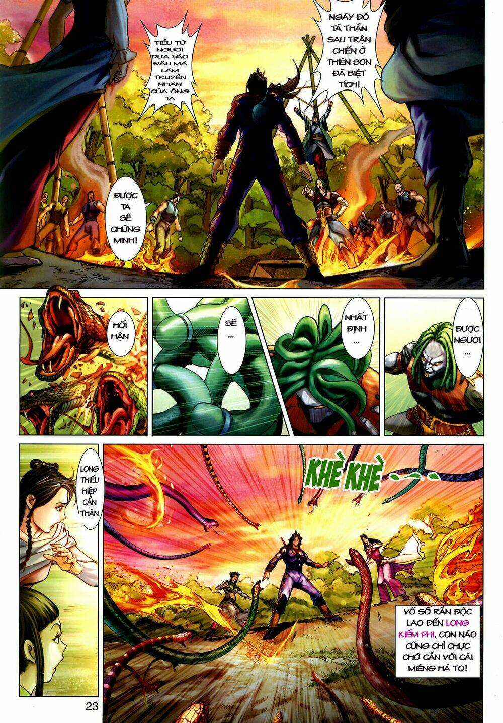 Thần Chưởng Long Kiếm Phi - Chapter 8 - Trang 24