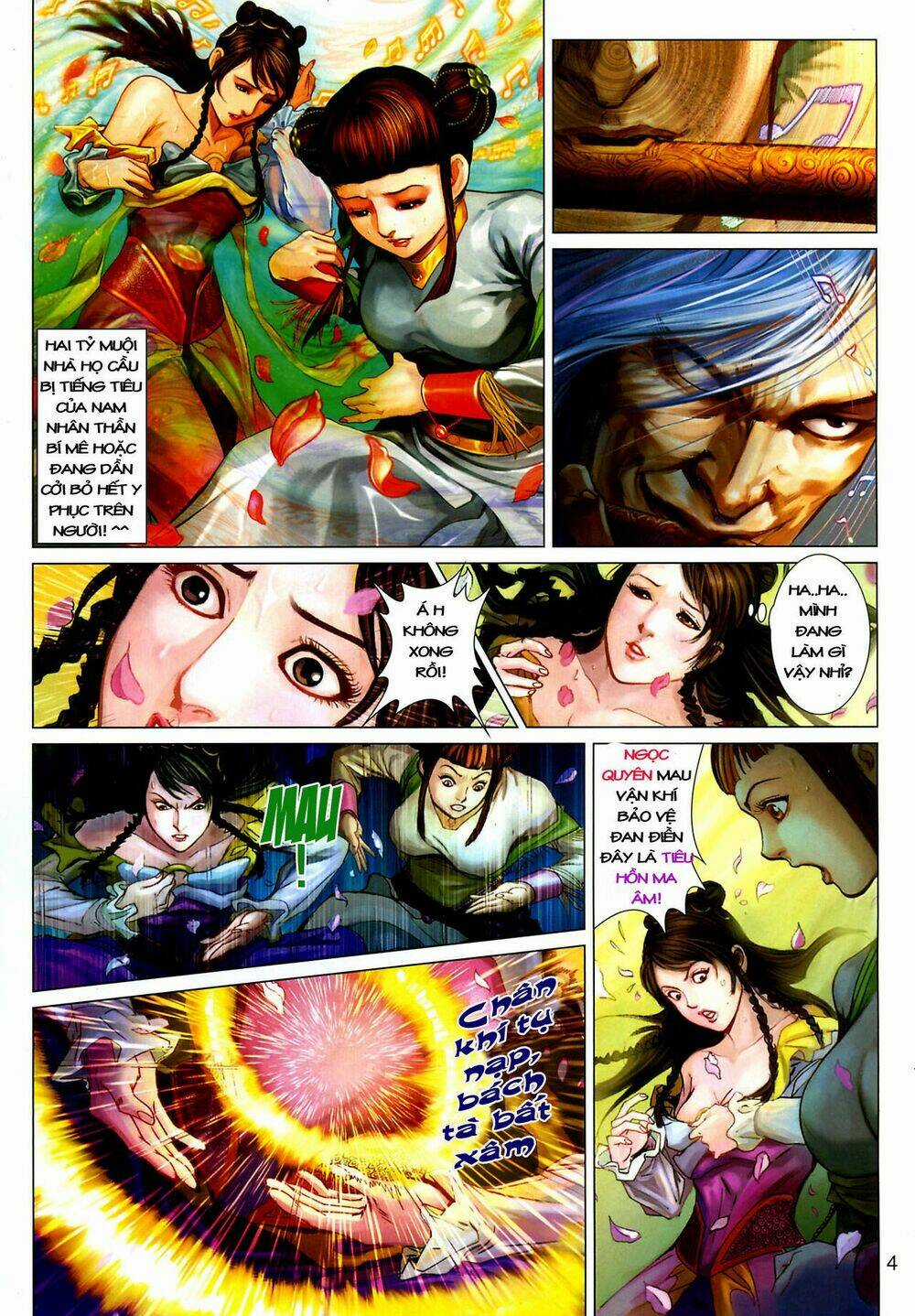 Thần Chưởng Long Kiếm Phi - Chapter 8 - Trang 4