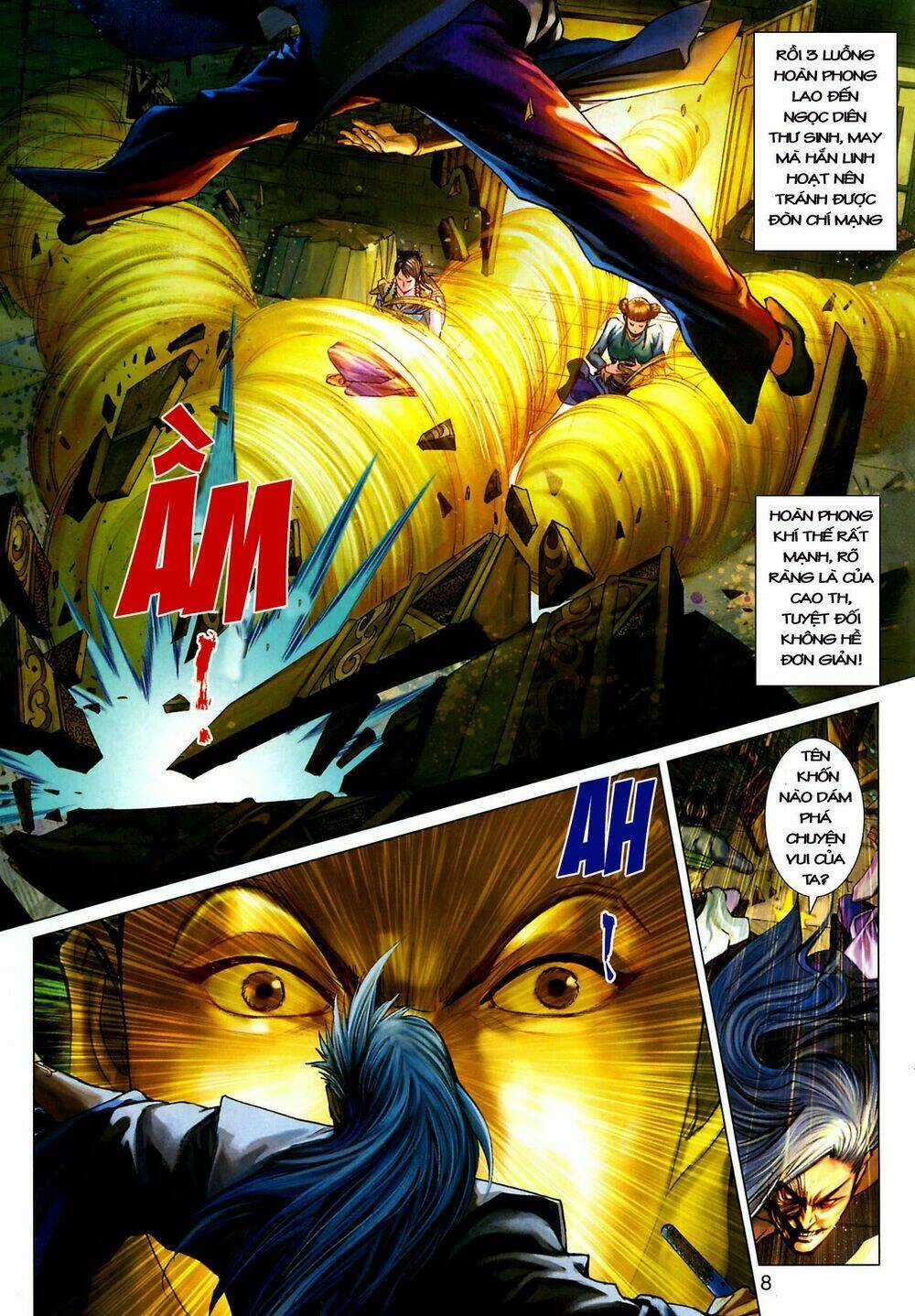 Thần Chưởng Long Kiếm Phi - Chapter 8 - Trang 8