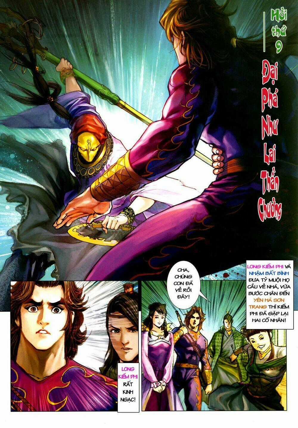 Thần Chưởng Long Kiếm Phi - Chapter 9 - Trang 2