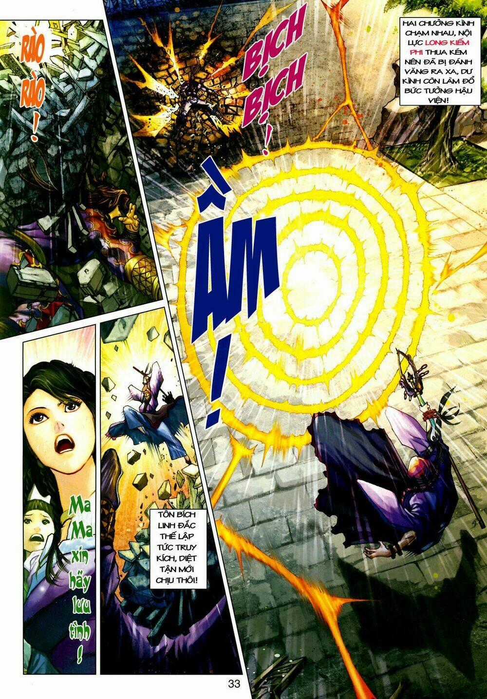 Thần Chưởng Long Kiếm Phi - Chapter 9 - Trang 34