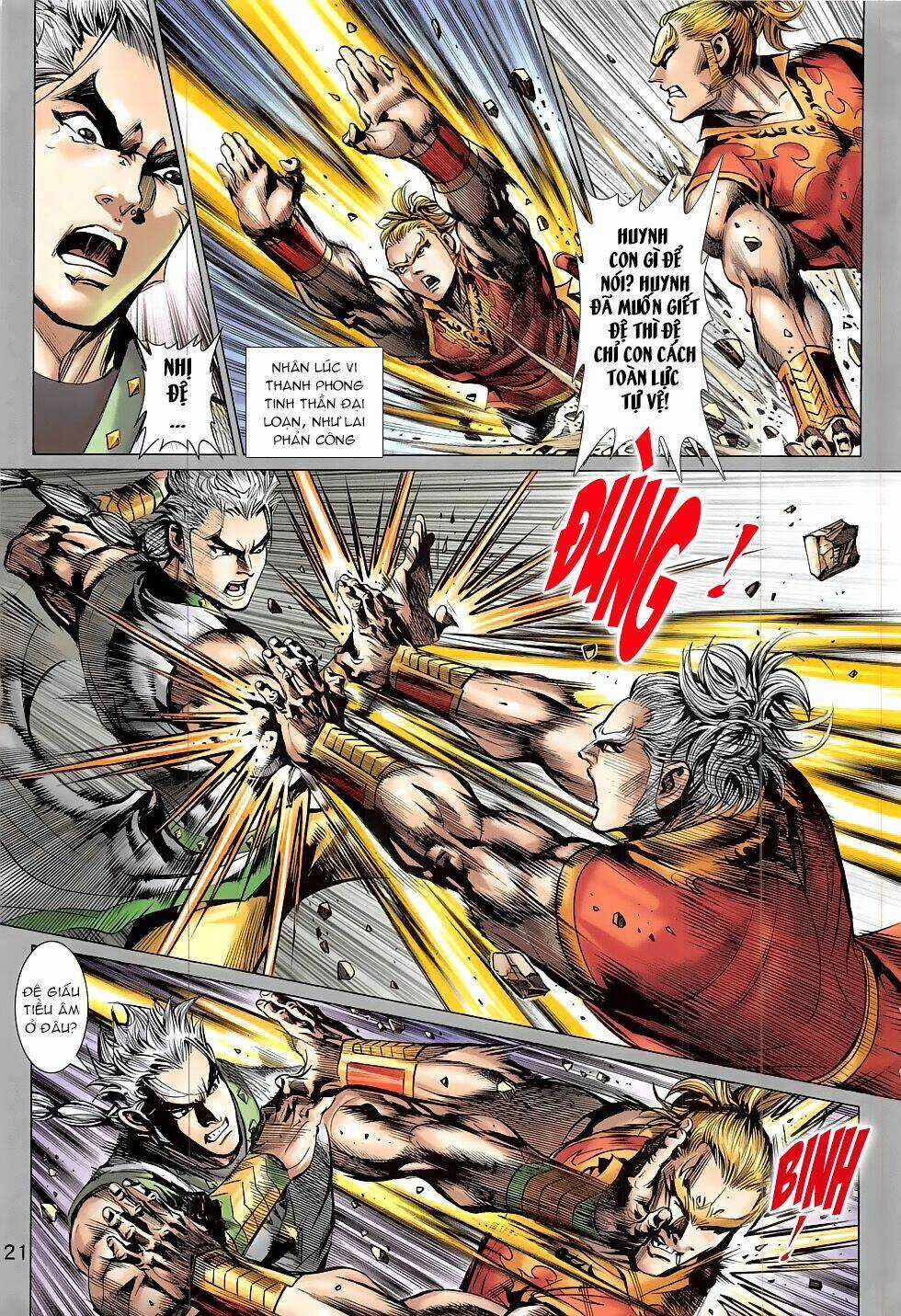 Thần Chưởng - Chapter 17 - Trang 21