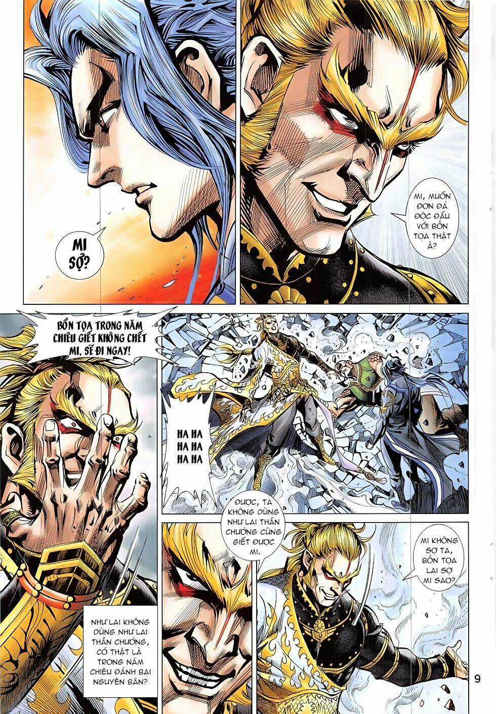 Thần Chưởng - Chapter 21 - Trang 9