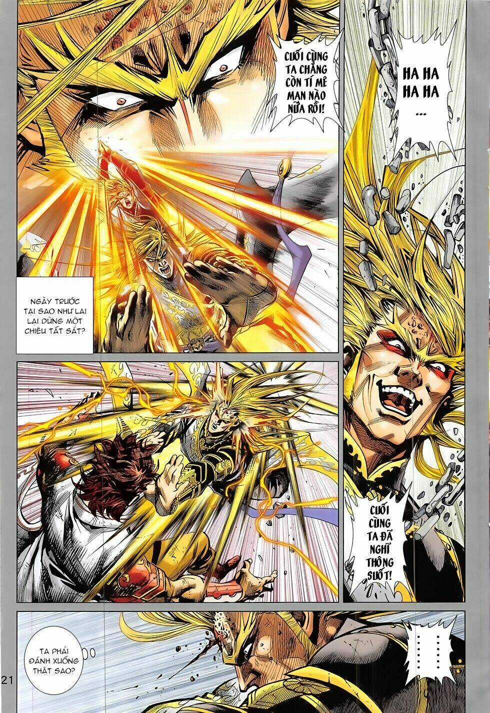 Thần Chưởng - Chapter 24 - Trang 21