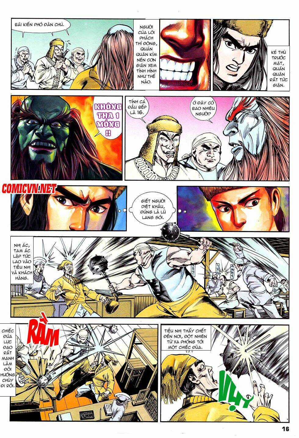 Thần Dũng Giáng Lâm - Chapter 8 - Trang 16