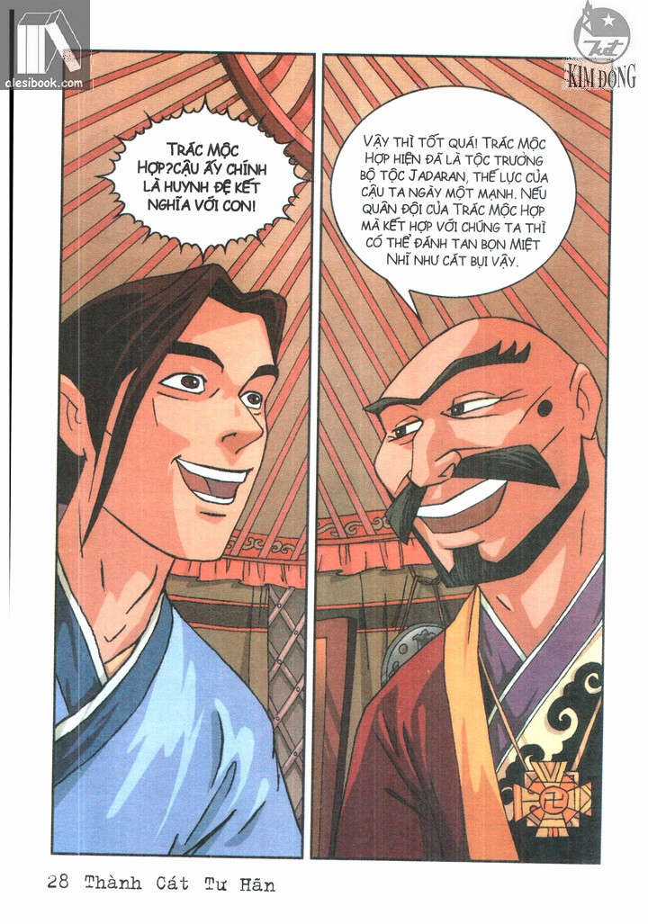 Thành Cát Tư Hãn - Chapter 29 - Trang 8