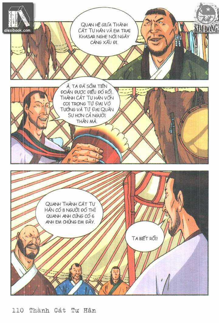 Thành Cát Tư Hãn - Chapter 60 - Trang 10