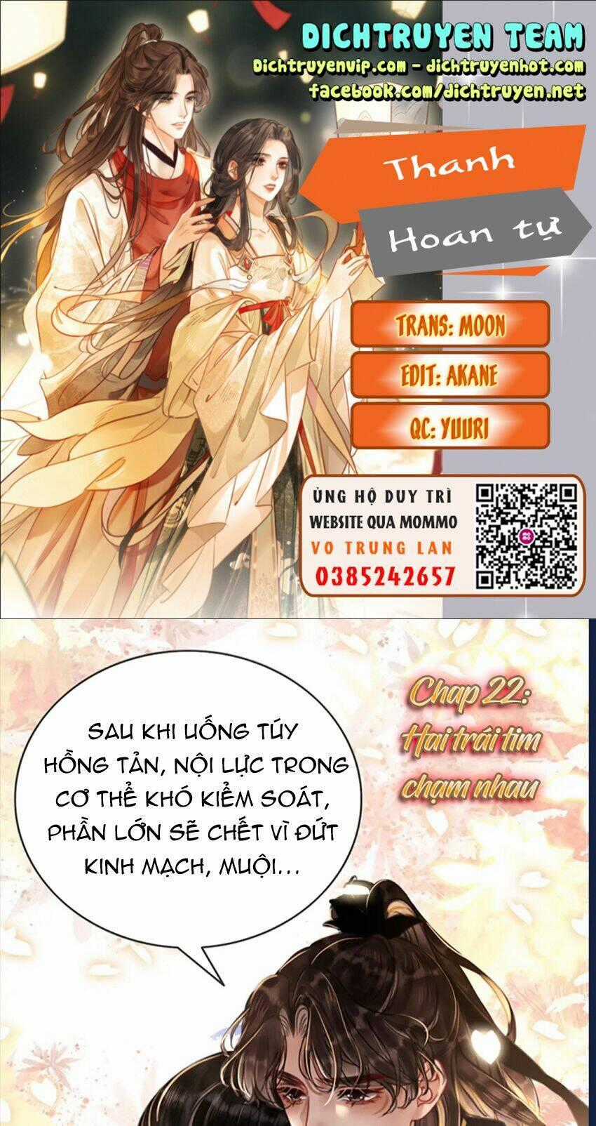 Thanh Hoan Tự - Chapter 22 - Trang 1