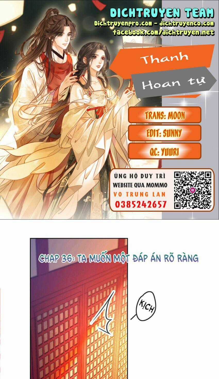 Thanh Hoan Tự - Chapter 36 - Trang 1