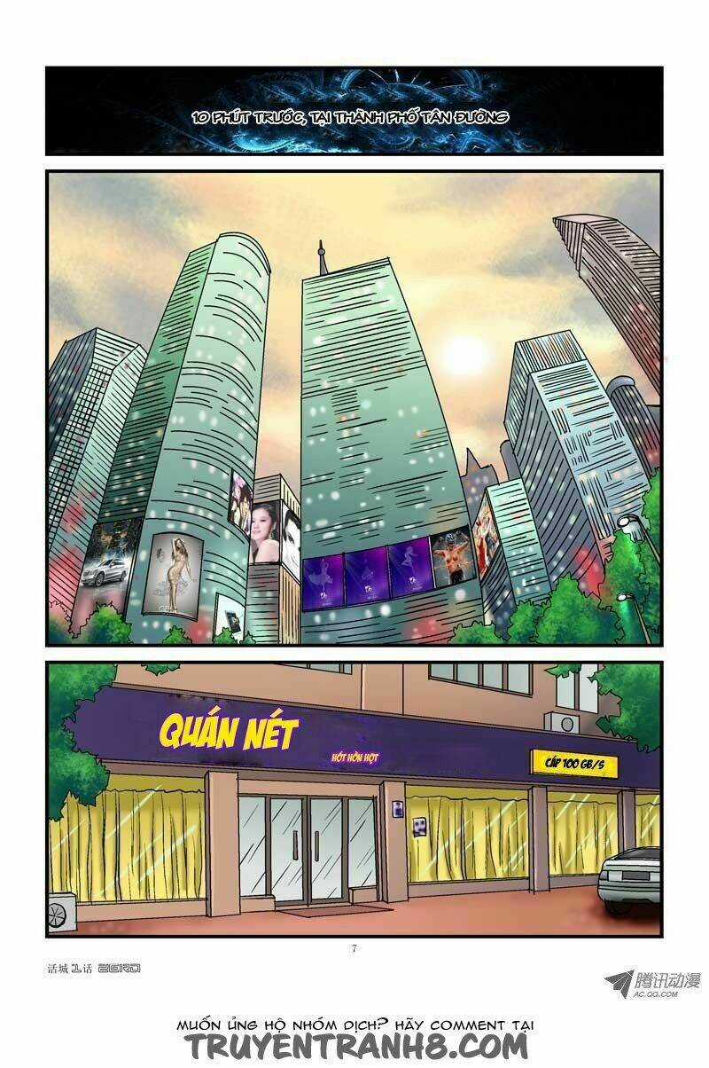 Thành Phố Sống - Chapter 1 - Trang 8