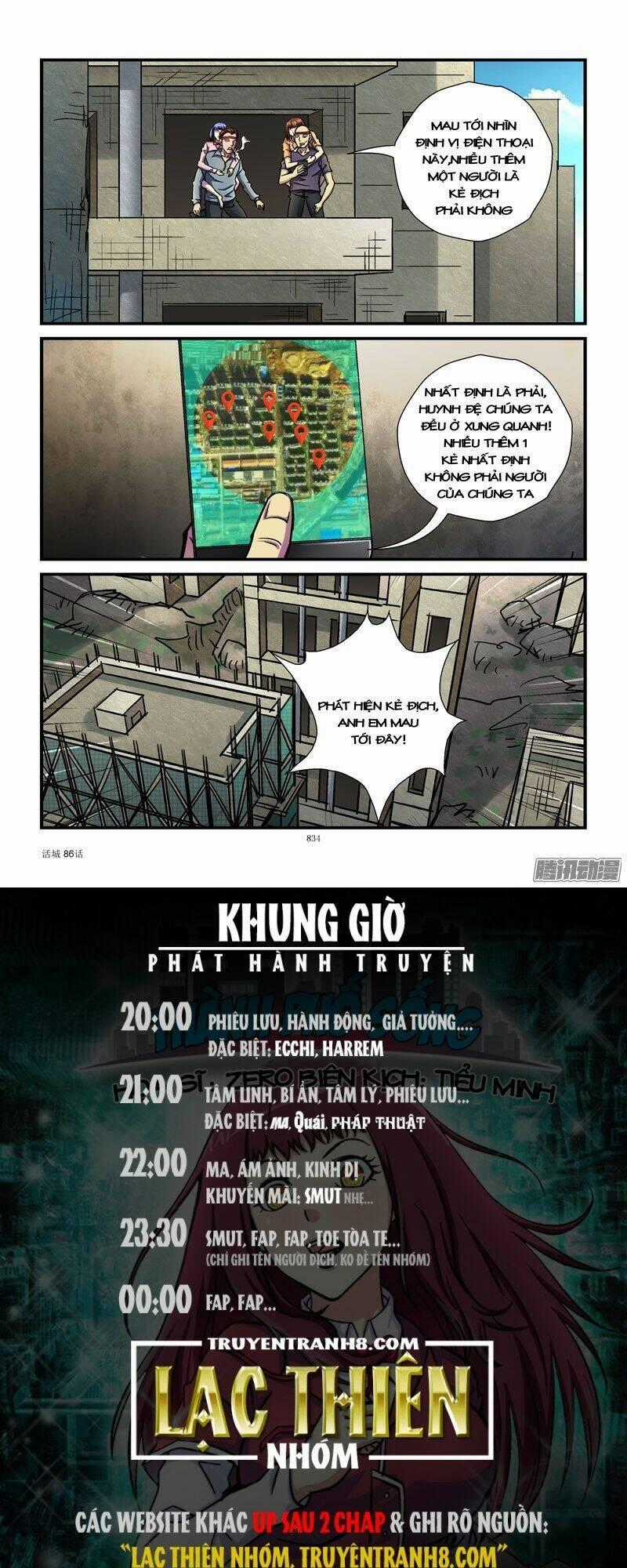 Thành Phố Sống - Chapter 86 - Trang 10