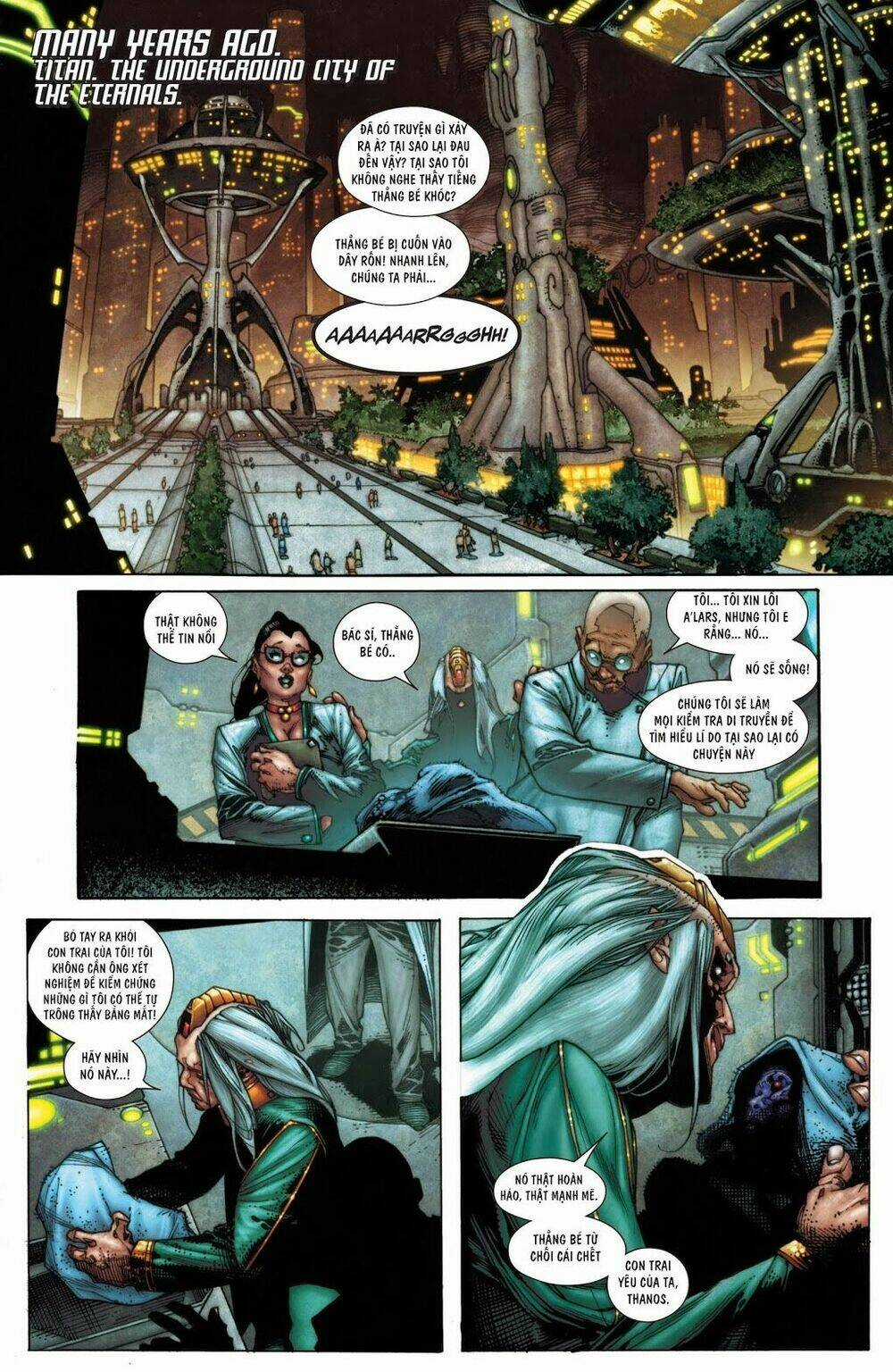 Thanos Rising (Marvel) - Chapter 1 - Trang 9