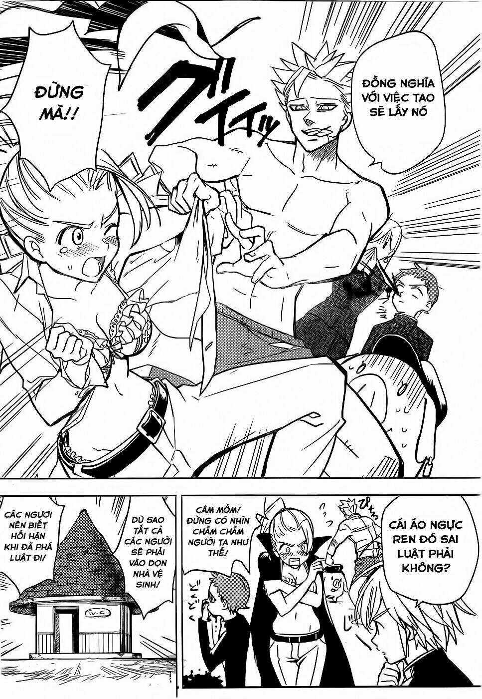 Thất hình phá luật - Chapter 1 - Trang 13