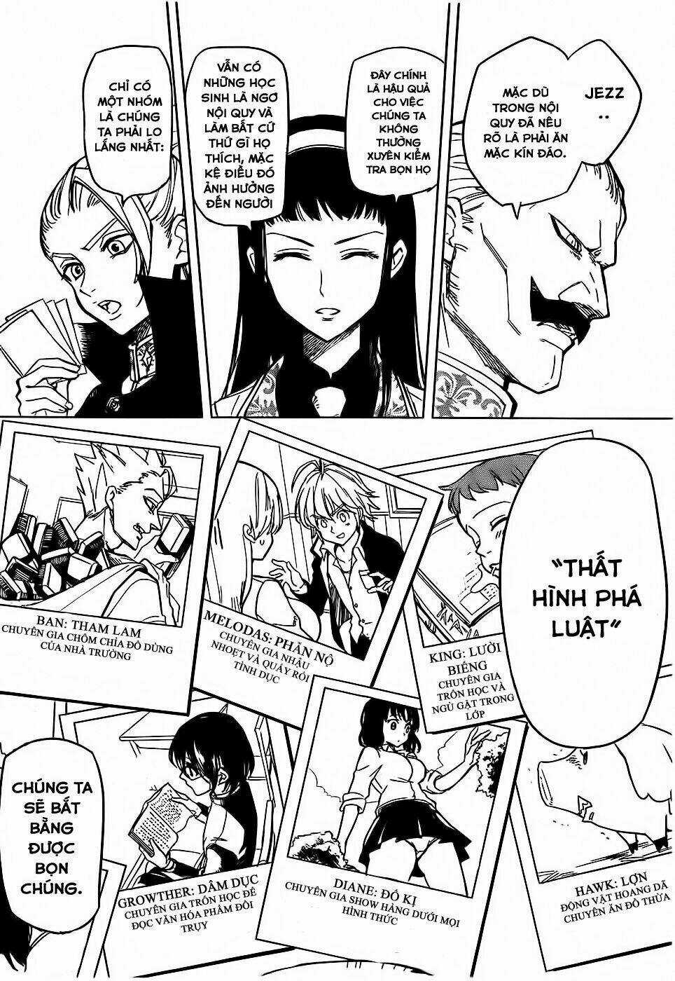 Thất hình phá luật - Chapter 1 - Trang 5