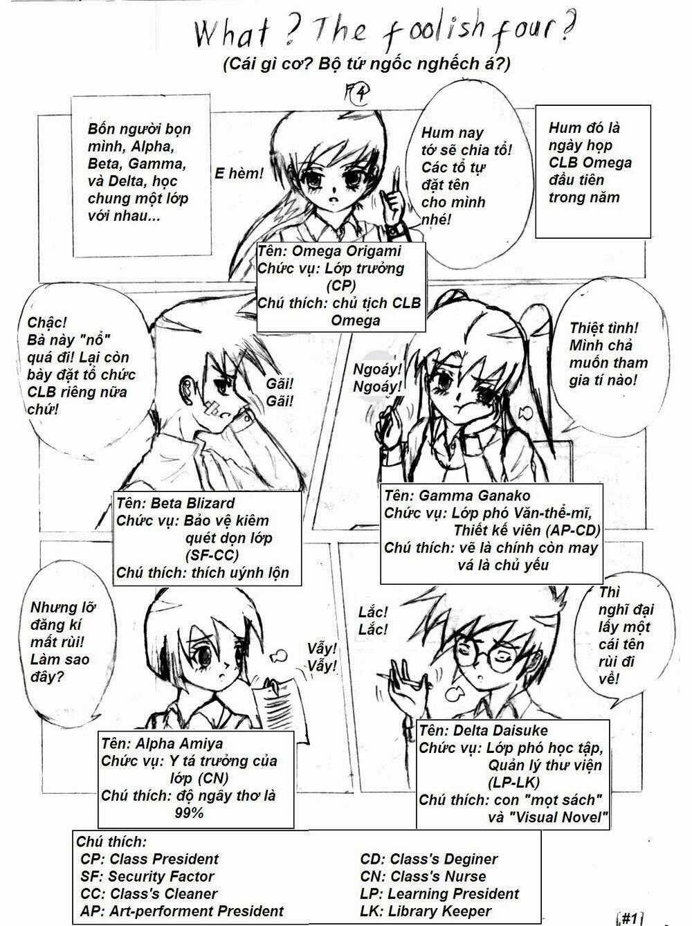 The Foolist Four - Chapter 1 - Trang 1