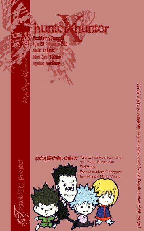 Thế Giới Thợ Săn - Chapter 209 - Trang 1