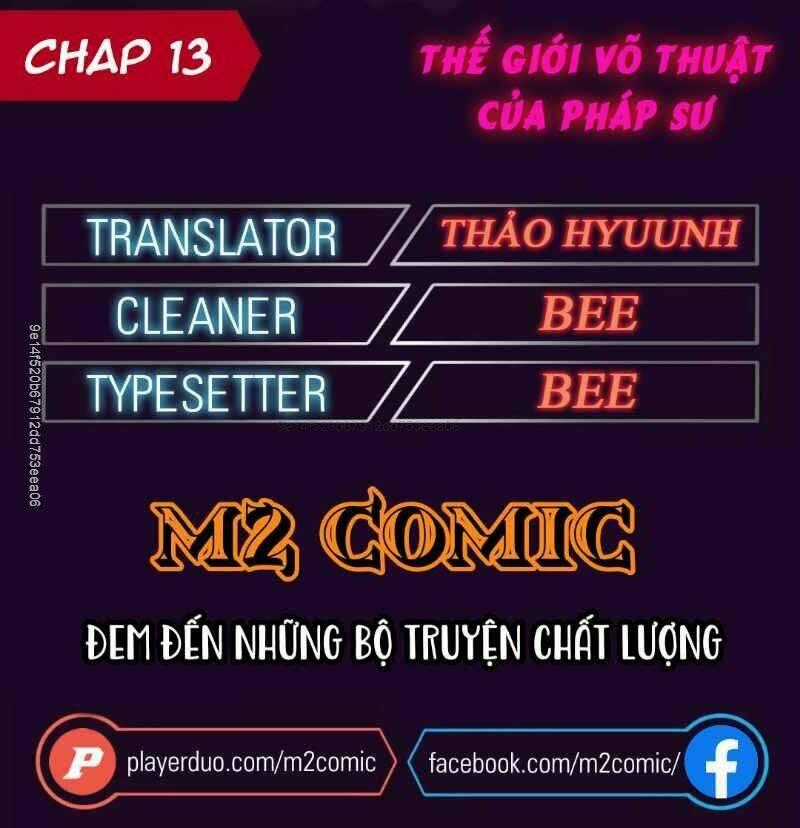 Thế Giới Võ Thuật Của Pháp Sư - Chapter 13 - Trang 1