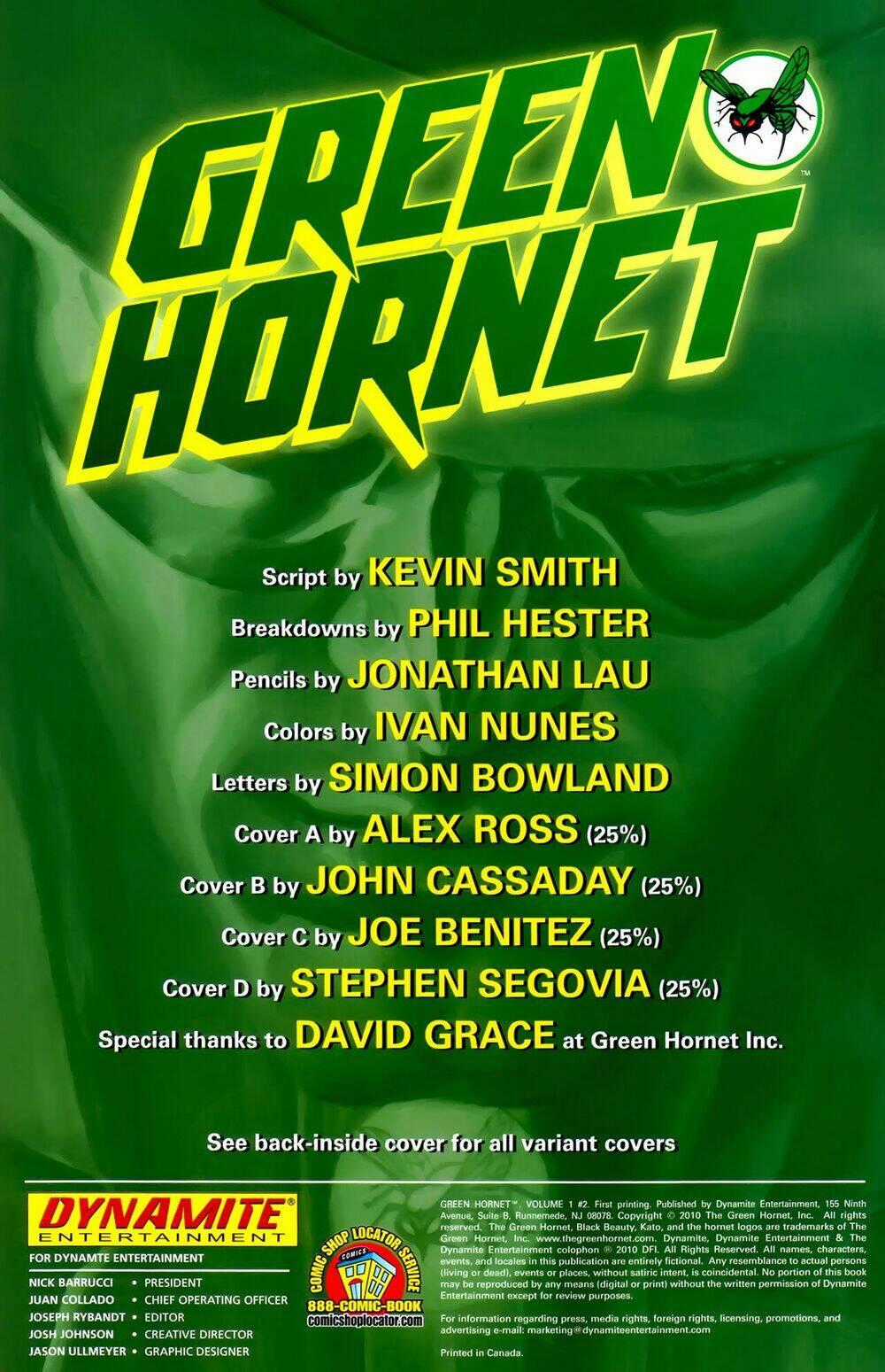 The Green Hornet - Chapter 2 - Trang 2