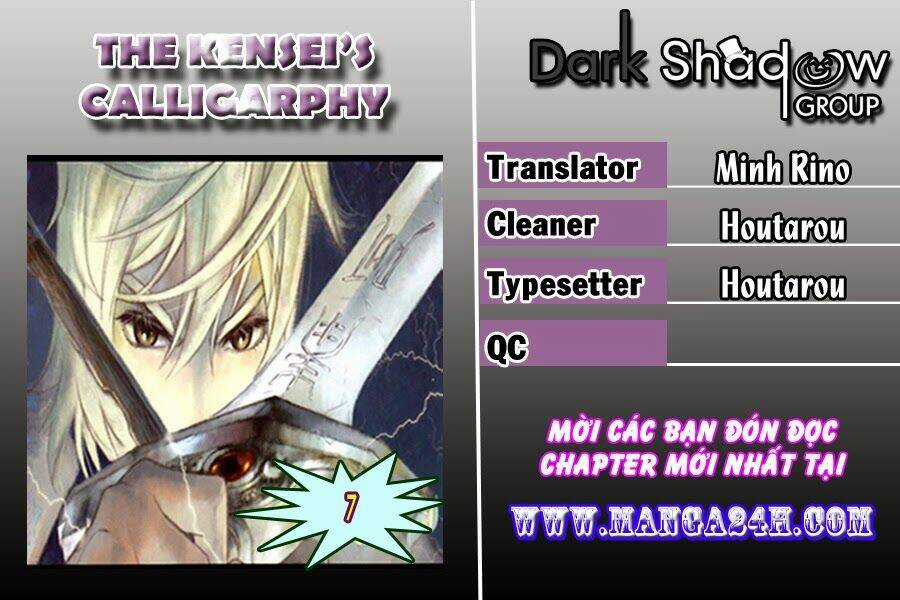 The Kensei's Calligraphy - Chapter 7 - Trang 1