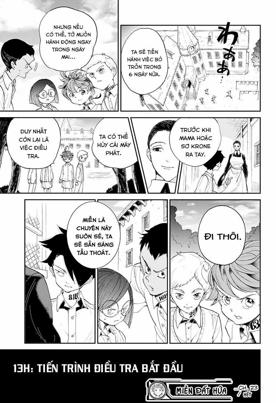 The Promised Neverland - Chapter 23 - Trang 22