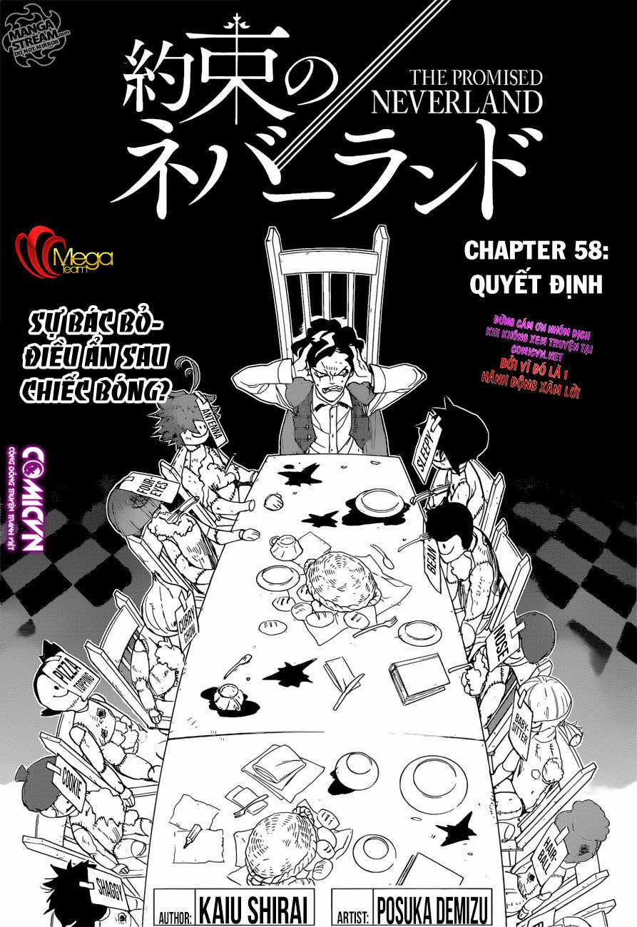 The Promised Neverland - Chapter 58 - Trang 4