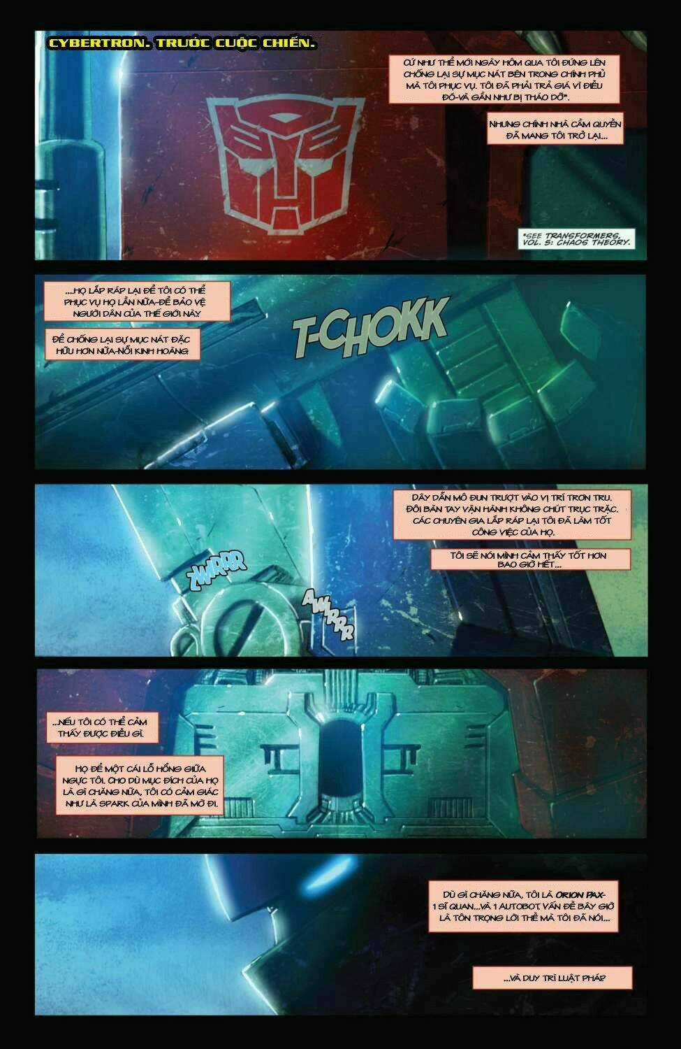 The Transformers: Autocracy - Chapter 1 - Trang 5