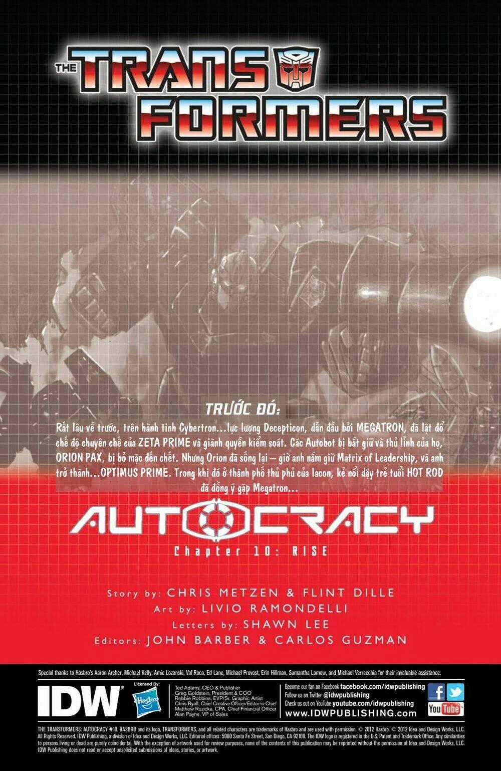 The Transformers: Autocracy - Chapter 10 - Trang 2