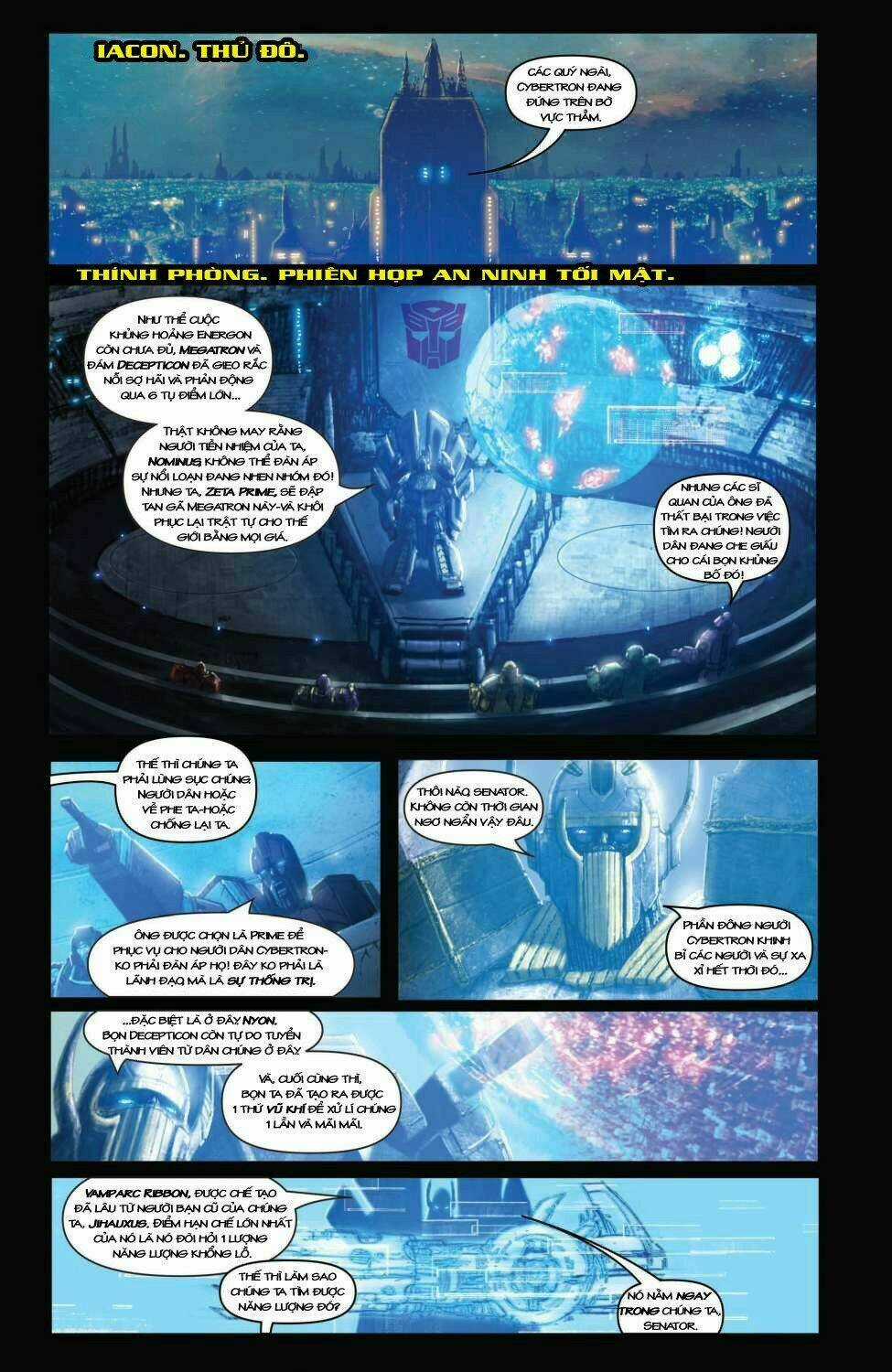 The Transformers: Autocracy - Chapter 2 - Trang 3