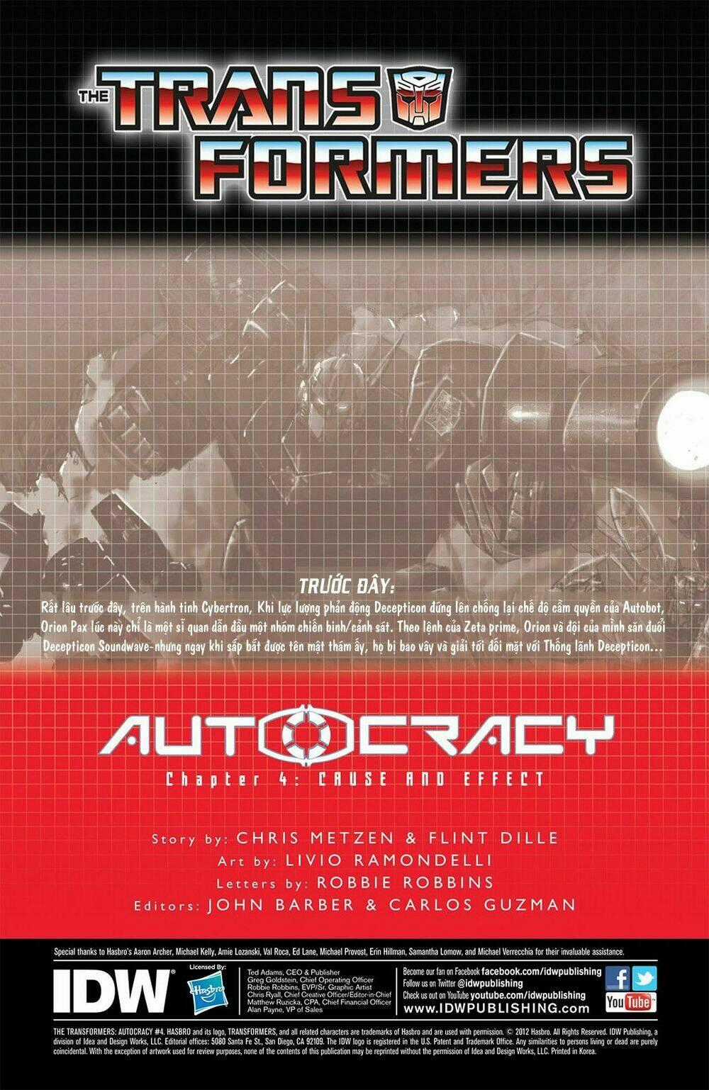 The Transformers: Autocracy - Chapter 4 - Trang 2