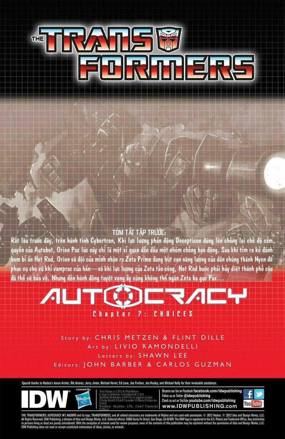 The Transformers: Autocracy - Chapter 7 - Trang 2