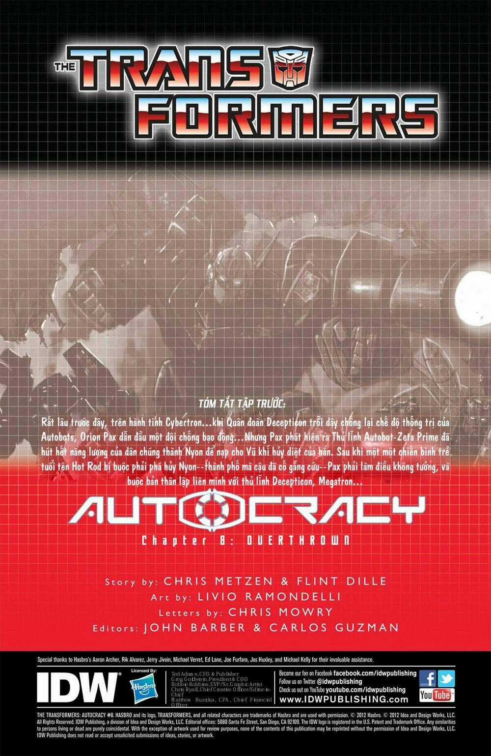 The Transformers: Autocracy - Chapter 8 - Trang 2