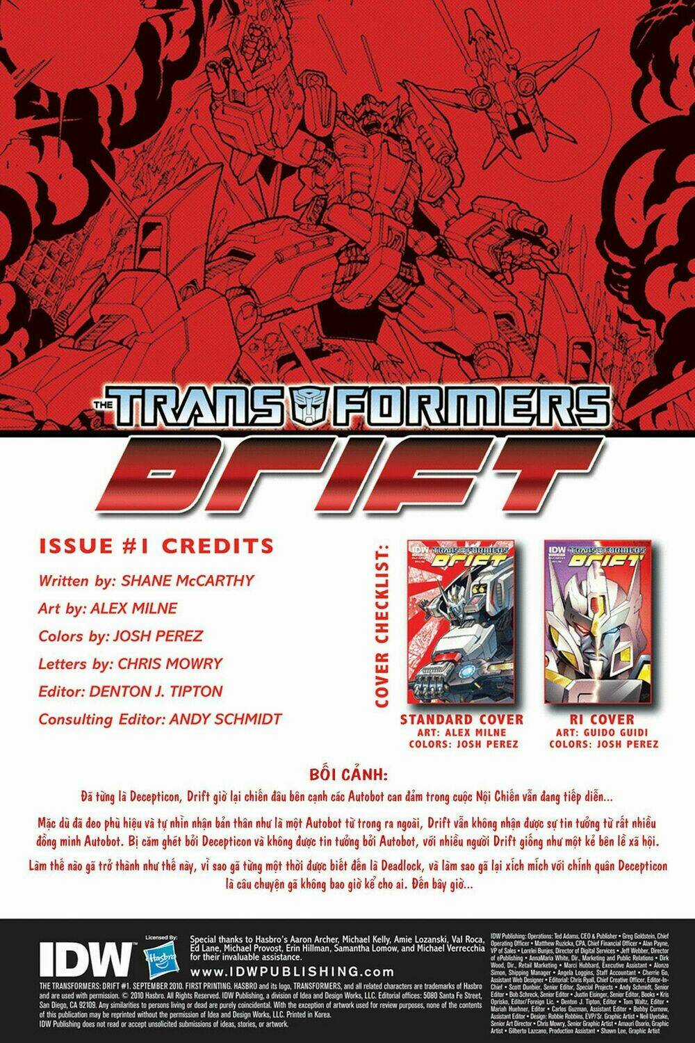 The Transformers: Drift - Chapter 1 - Trang 3