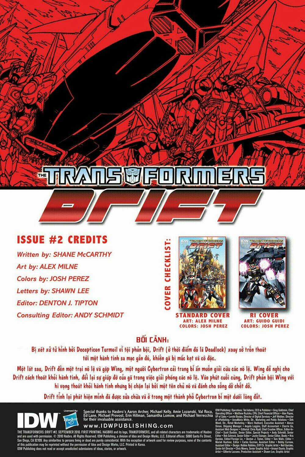 The Transformers: Drift - Chapter 2 - Trang 3